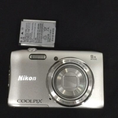 Nikon COOLPIX S3600 20.1MP Digital Camera Silver English Nikon COOLPIX S3600 20.1MP Digital Camera Silver English