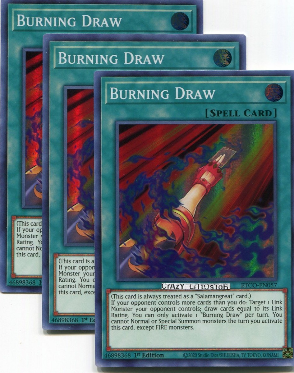 yugioh fire draw cards Amazon.com: Yu-Gi-Oh! - Flame Tiger (GAOV-EN039) - Galactic Overlord - 1st  Edition
