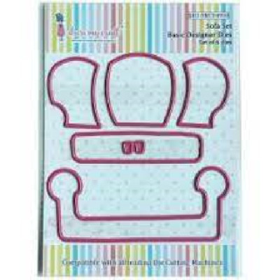 DRESS MY CRAFT  - METAL CUTTING DIE - SOFA SET