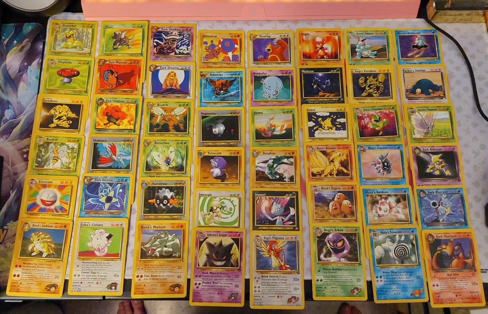 All Rares 1st Edition - Old Pokemon Cards - 100% Vintage - ALL RARES - WOTC ONLY ...