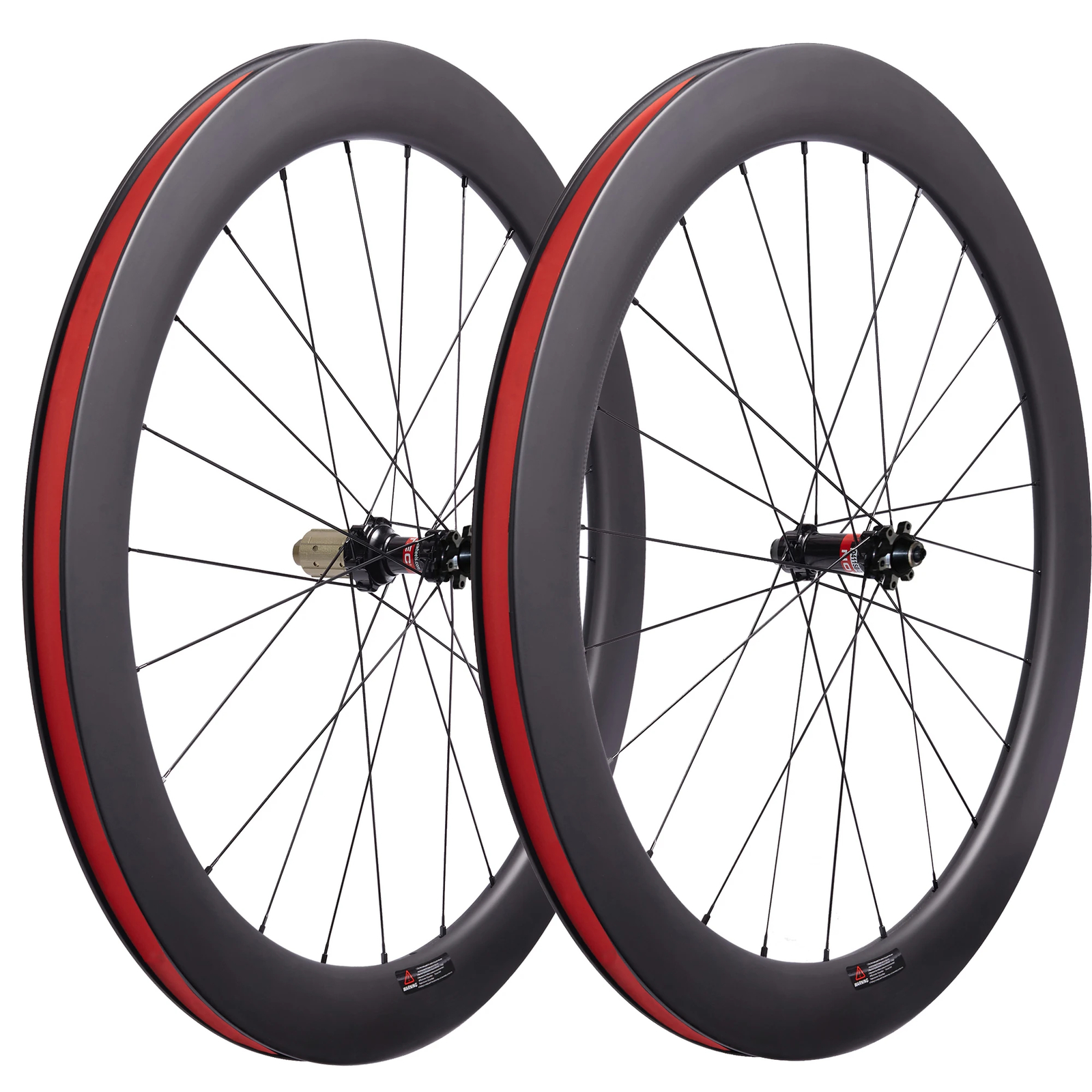 700C Cyclocross Bike Carbon Wheelset 60mm/23mm Clincher Tubular Disc Brake