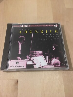 MARTHA ARGERICH Tchaikovsky Schumann Piano Concertos WARSAW Kord ACCORD CD Live