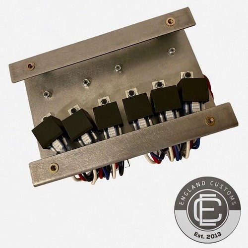 Race car relay panel 6 Relays eBay