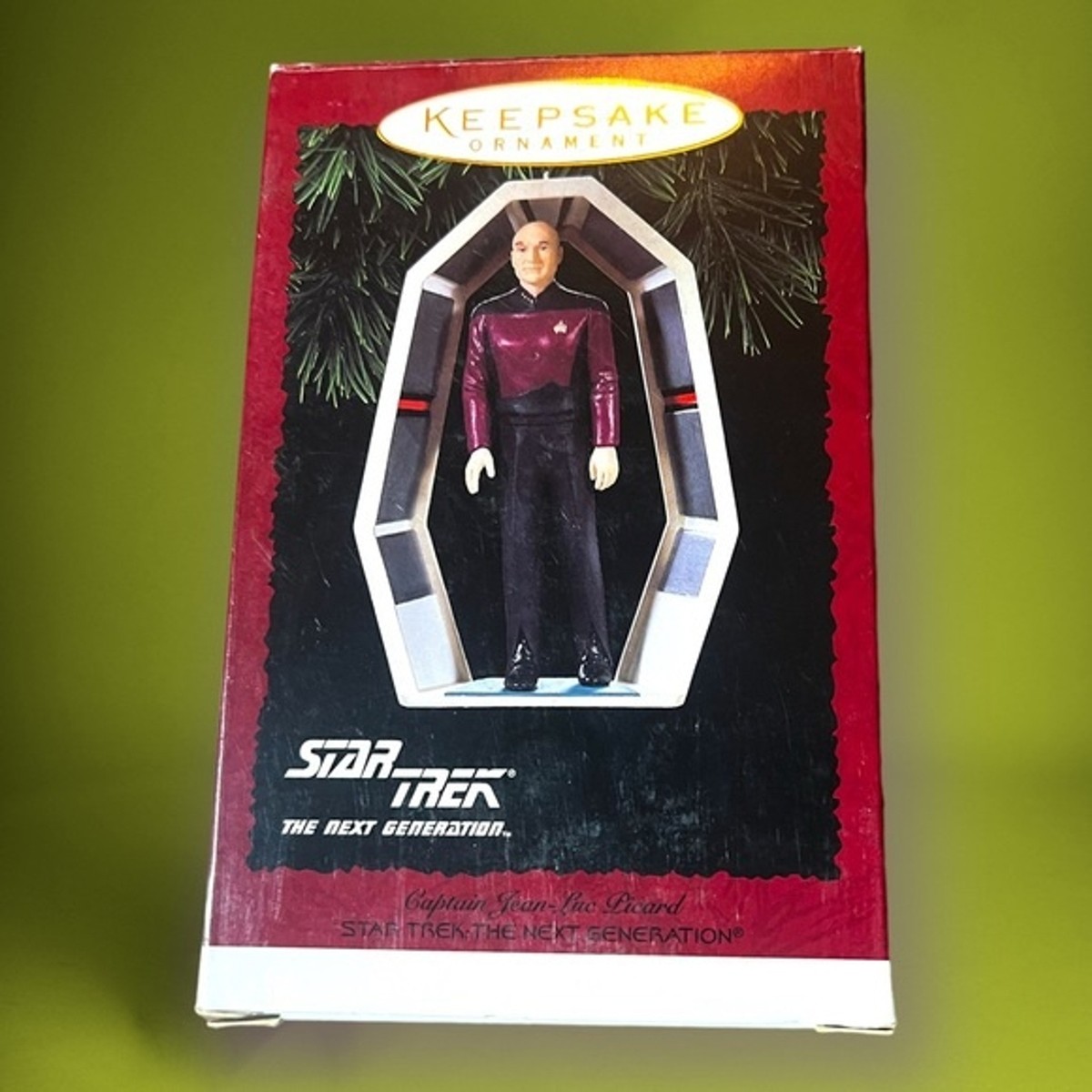 Star Trek Captain Jean Luc Picard Hallmark Keepsake Christmas