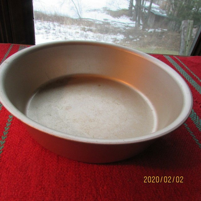 Vtg Deep Dish Pie Cake Pan 9 Inches Wide! WEAR EVER TACUCO 802! eBay