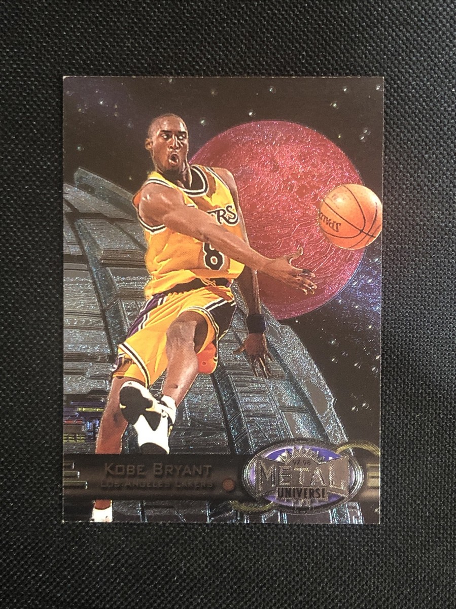 1997-98 Fleer Metal Universe # 81 Kobe Bryant Hot Rare Foil Card
