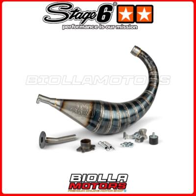 S6-96193751 AUSPUFF (OHNE SCHALLDÄMPFER) STAGE6 R/T 70 - 80CCM GILERA RCR EURO 