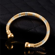 Copper Magnetic Therapy Bangle Balance Energy Stress Arthritis Pain Relief Golf