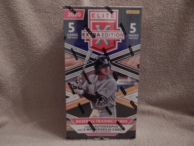 2020 Panini Elite Extra Edition MLB Baseball Hobby Box
