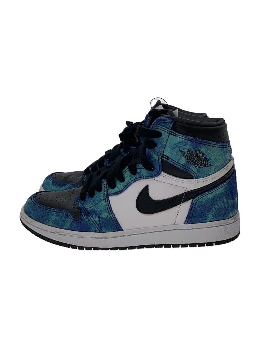 Nike High Top Sneakers AIR JORDAN 1 RETRO OG 23.5 cm Blue Used | eBay