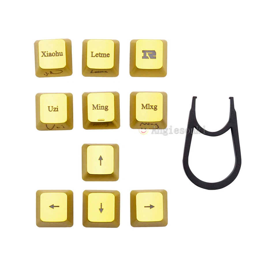 RNG signature keycaps for Logitech G810/G413/G310/K840/G613 Romer-G keyboard - Image 2 of 4