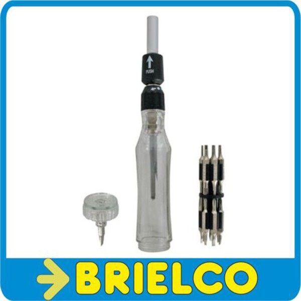 JUEGO DE DESTORNILLADORES DE PRECISION 30 EN 1 CARRACA 14 PUNTAS DOBLES BD3662 