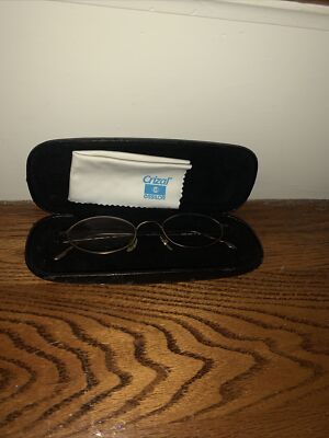 Vintage Glass Frames Case Cleaning Cloth 140 CAlvin Klein 144 575 ❤️tb 