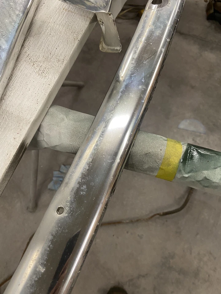 1965 1966 Ford Galaxie HT Interior Top Windshield Header A pillar Molding Trim - Image 3 of 4