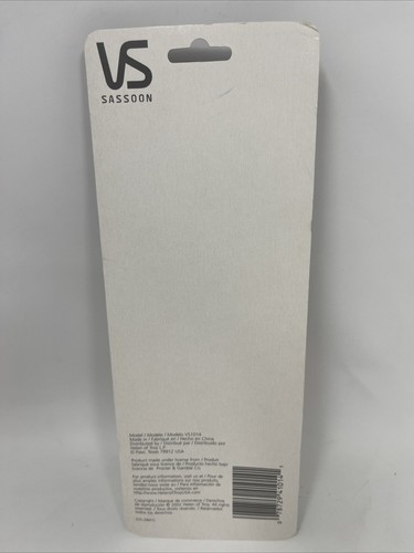 Vintage VIDAL SASSOON Nylon Bristle Angled Plastic Brush Blue NOS VS1014 NOS - Picture 2 of 2