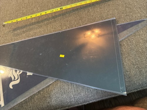 (2) Vintage Authentic Penn State University Nittany Lions Pennants BEAUTIFUL - Picture 9 of 14