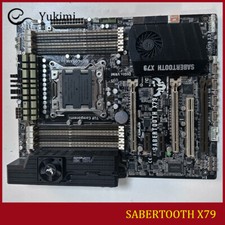 PER ASUS SABERTOOTH X79 DDR3*8 LGA 2011 64GB Intel ATX scheda madre test OK