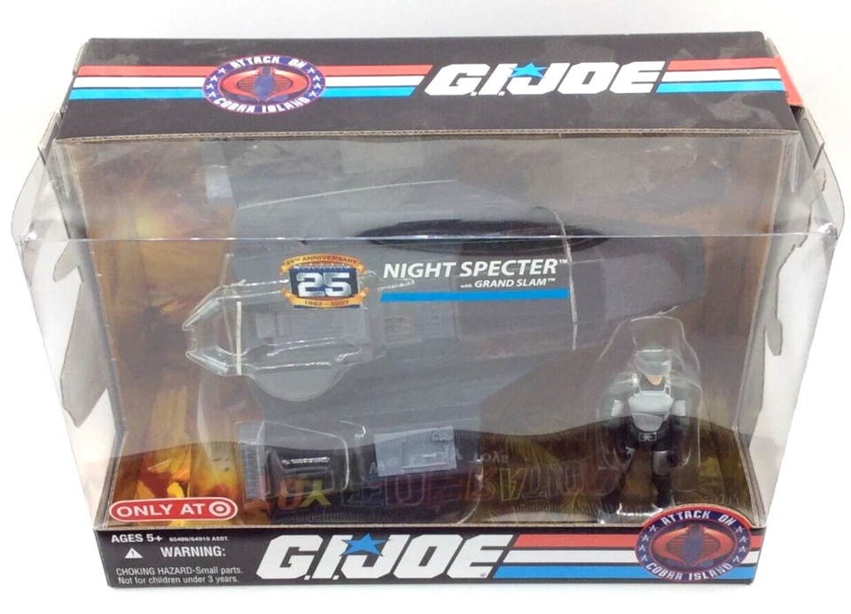 Hasbro G.I. Joe 25 Aniversario ESPECTRO NOCTURNO CON GRAND SLAM Objetivo Exclusivo Foto 4 de 4