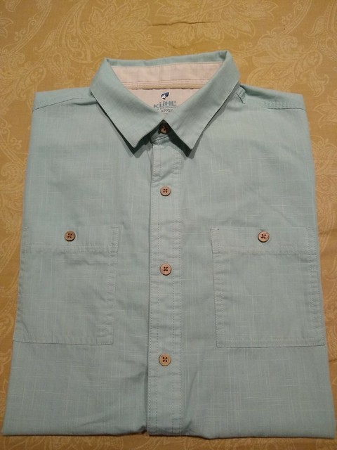 Kuhl Men's Karib SS 7259 Seafoam Green 