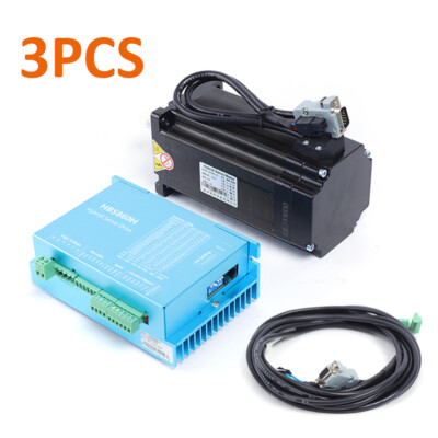 3Axis 12Nm STEPPERONLINE Closed Loop Stepper Motor Nema 34 HBS86H Servo Driver
