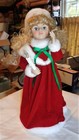 VTG.  Lifelike Christmas doll. Use to move and light up but is NON-WORKING — photo 3