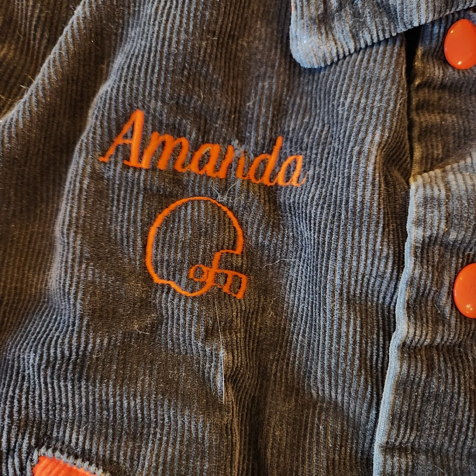 Chaqueta De Colección West Wind Varsity Champs Pana Fútbol Clairton Años 80 Disfraz Juvenil Foto 4 de 4