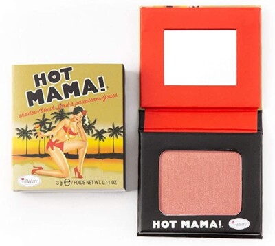 theBalm Hot Mama! Shadow/Blush, Subtle Highlighter, 3 g  ea *(2-Pack)*