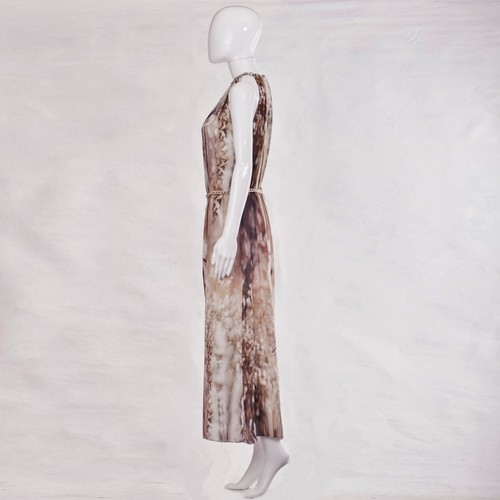 Ropa de mujer vestido largo costura moda marca informal estampado caftán hippy boho - Imagen 8 de 24