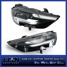 Pair LED Headlights Headlamps Left+Right Side for 2021 2022 2023 Buick Envision