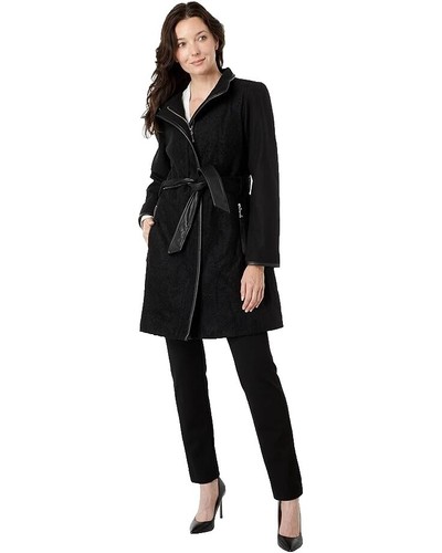 Vince Camuto 254608 Womens Double Breasted Wool Coat Loden Size