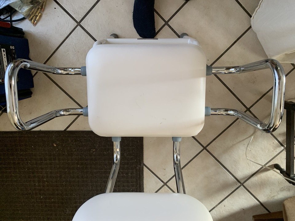 Drive Medical Kitchen Stool, White eBay