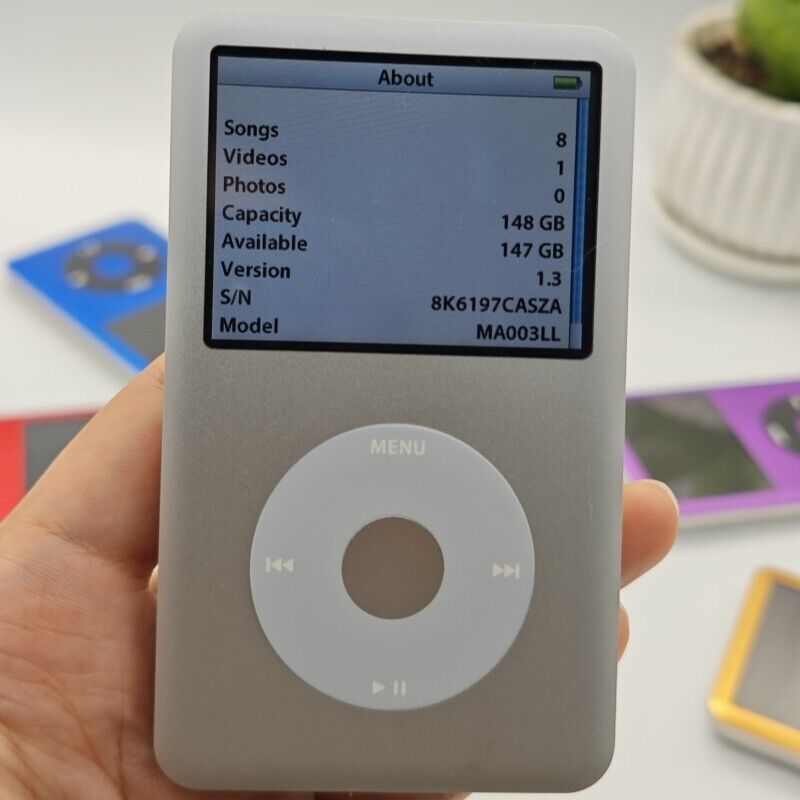 Apple iPod classic 7th Generation Silver (160 GB) for sale online