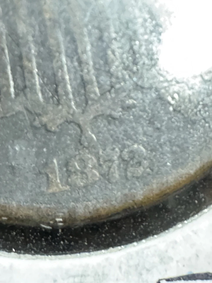 1872 Two Cent Piece, The Key Date, Free shipping - Image 2 of 3