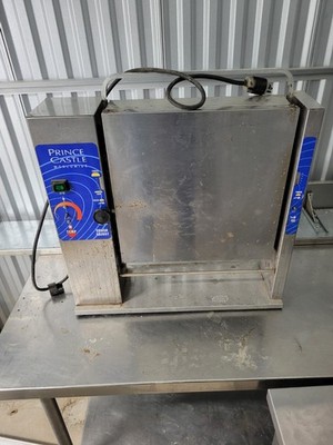 Prince Castle 297-T20 Slim-Line Vertical Bun Toaster Missing Panel AS/IS Works 