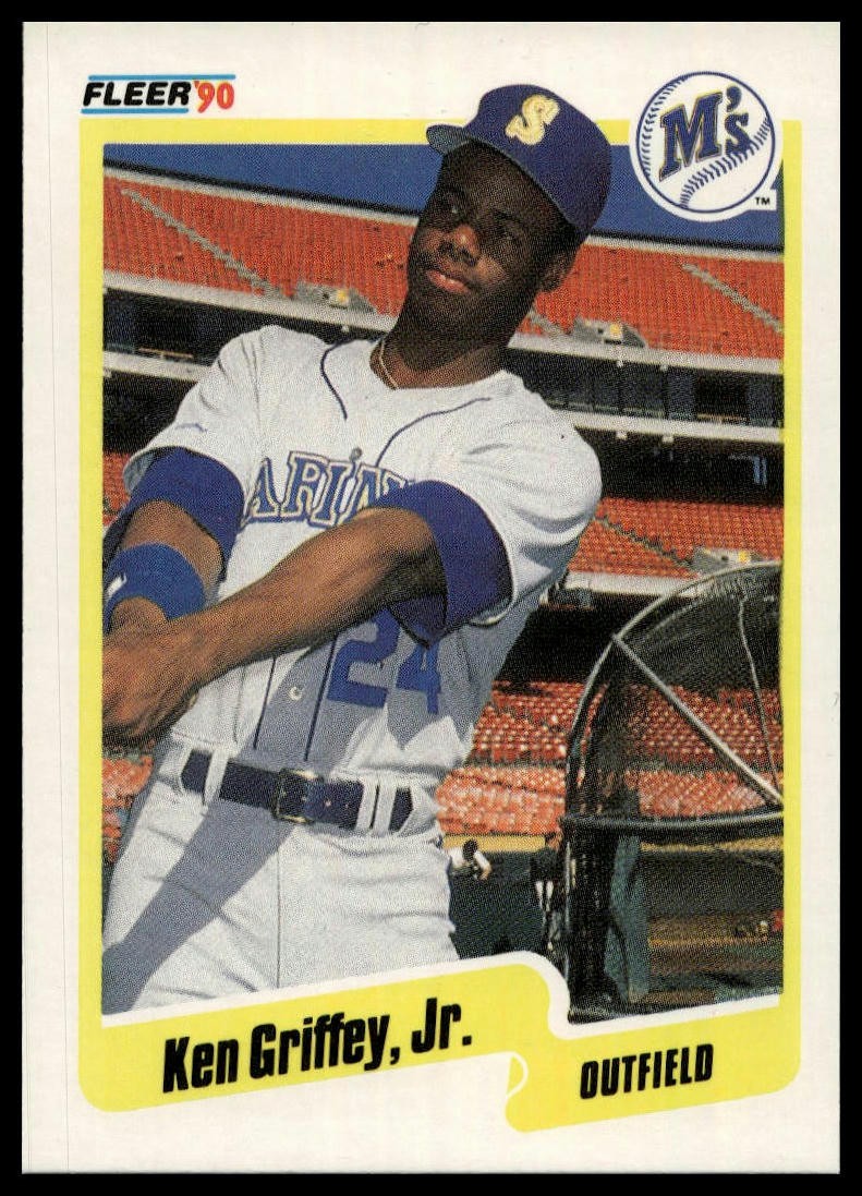 1990 Fleer #513 Ken Griffey, Jr.
