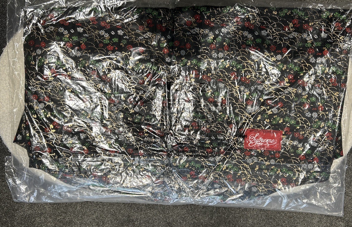 Supreme Floral Jacquard Baseball Jersey 4