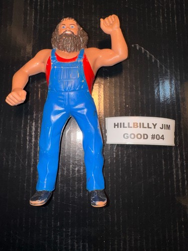ACTION FIGURE WWF Hillbilly Jim 1984 Series 1 LJN ...