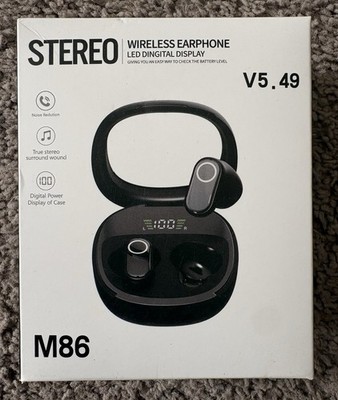 TWS Stereo Earphone - Black