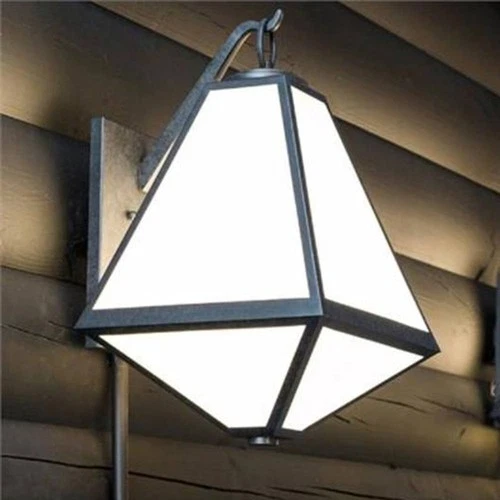 Crystorama Glacier 16 3/4" High Black Outdoor Wall Light - Picture 1 of 6