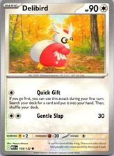 Pokemon Delibird 105/132 Common Colorless Type Mega Evolution 2025