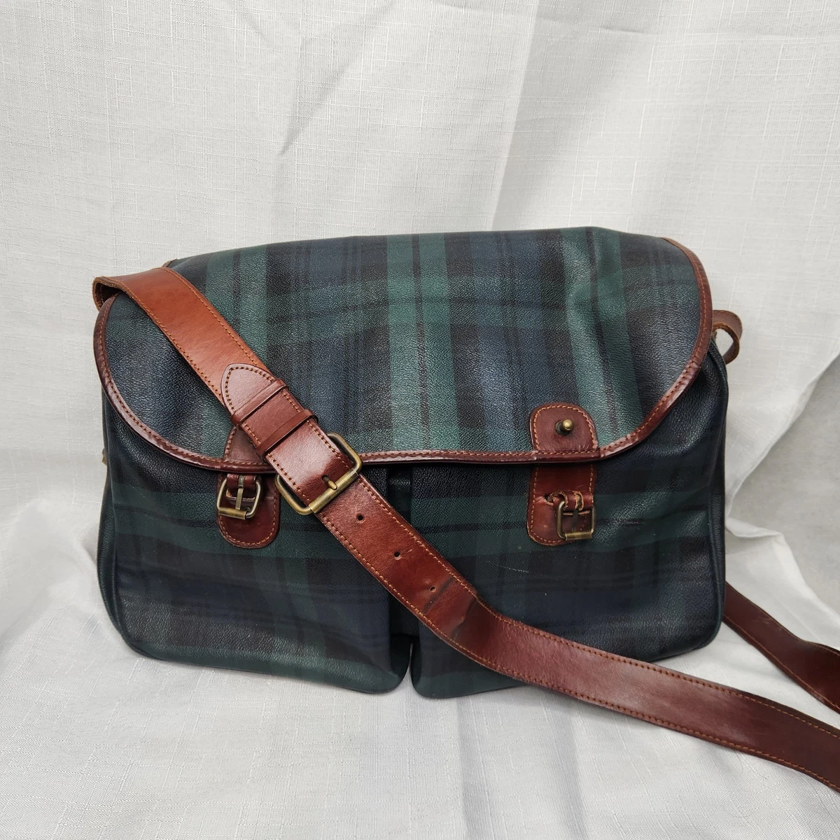 Polo Ralph Lauren Leather Messenger Bags for Men for sale | eBay