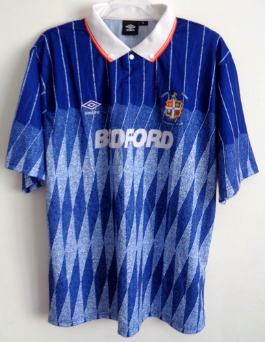 Luton Town Football Shirt Mens XL Umbro 1989 -1990 3rd Club Re Issue Jersey