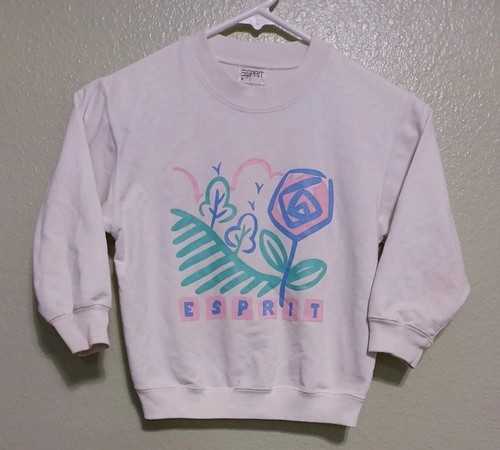 Vintage kids Child Esprit Sweatshirt Size M Age 6 Used As-Is
