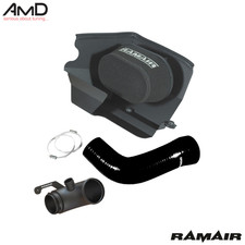 RAMAIR MK7 Golf R Induction Kit Air Filter Turbo Elbow Black Hose Intake Kit
