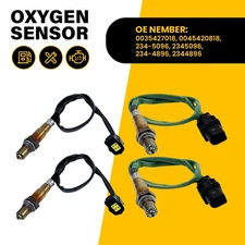 4PCS Oxygen Sensor For Mercedes-Benz R550 S550 GL550 ML550 5.5L ML350 R350 3.5L