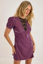 Nastygal Mauve Dress Womens Going Out Dresses