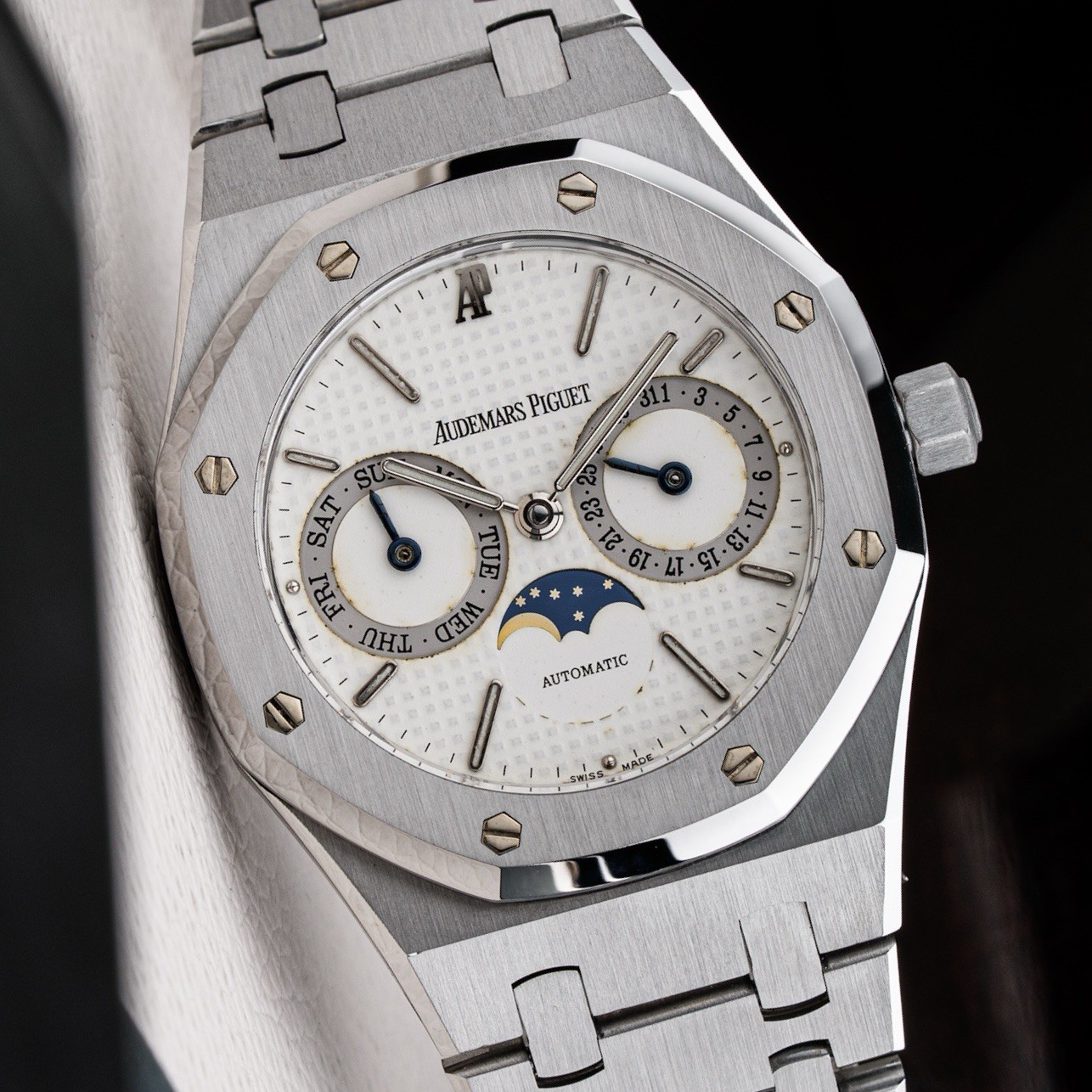 Audemars Piguet Royal Oak 36mm Day-Date Moonphase Stainless Steel Ref. 25594ST
