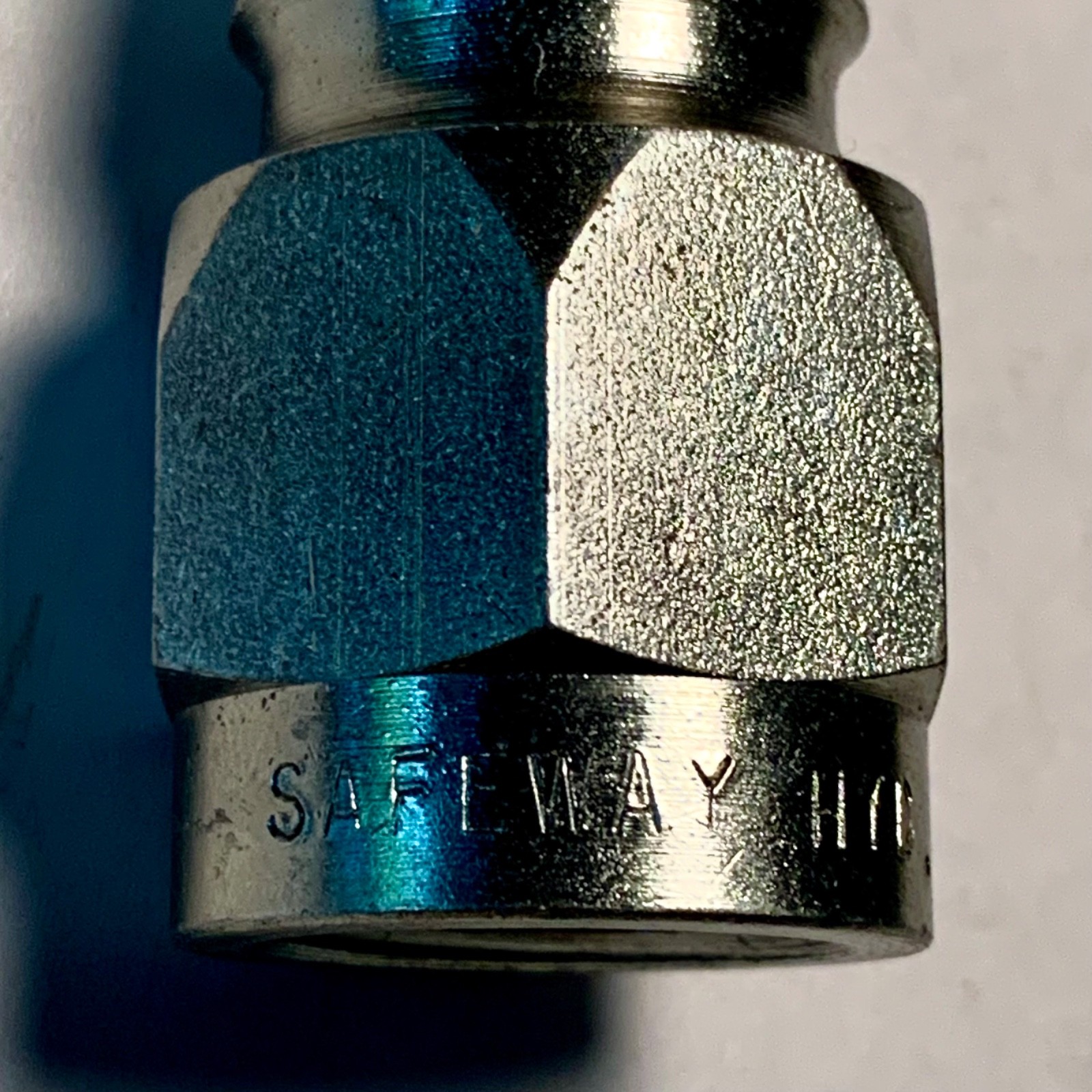 Safeway S11-4 Hydraulic 1/2" NPTF Male Tip For Older Style Equipment NOS