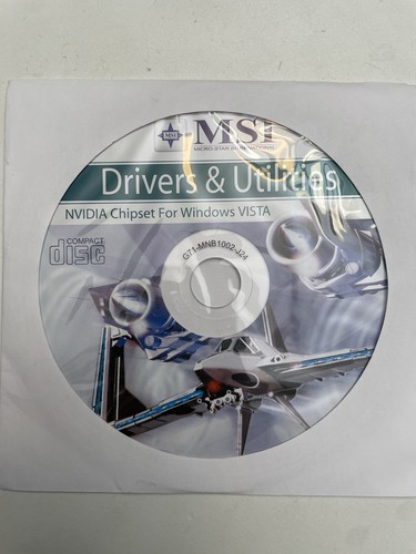 MSI Drivers & Utilities Intel & NVIDIA Chipset CDs for Windows VISTA Vintage - Picture 2 of 3