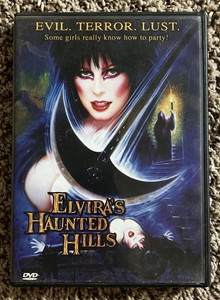 Elviras Haunted Hills DVD 2002 GoodTimes Spirit Entertainment Cassandra Peterson